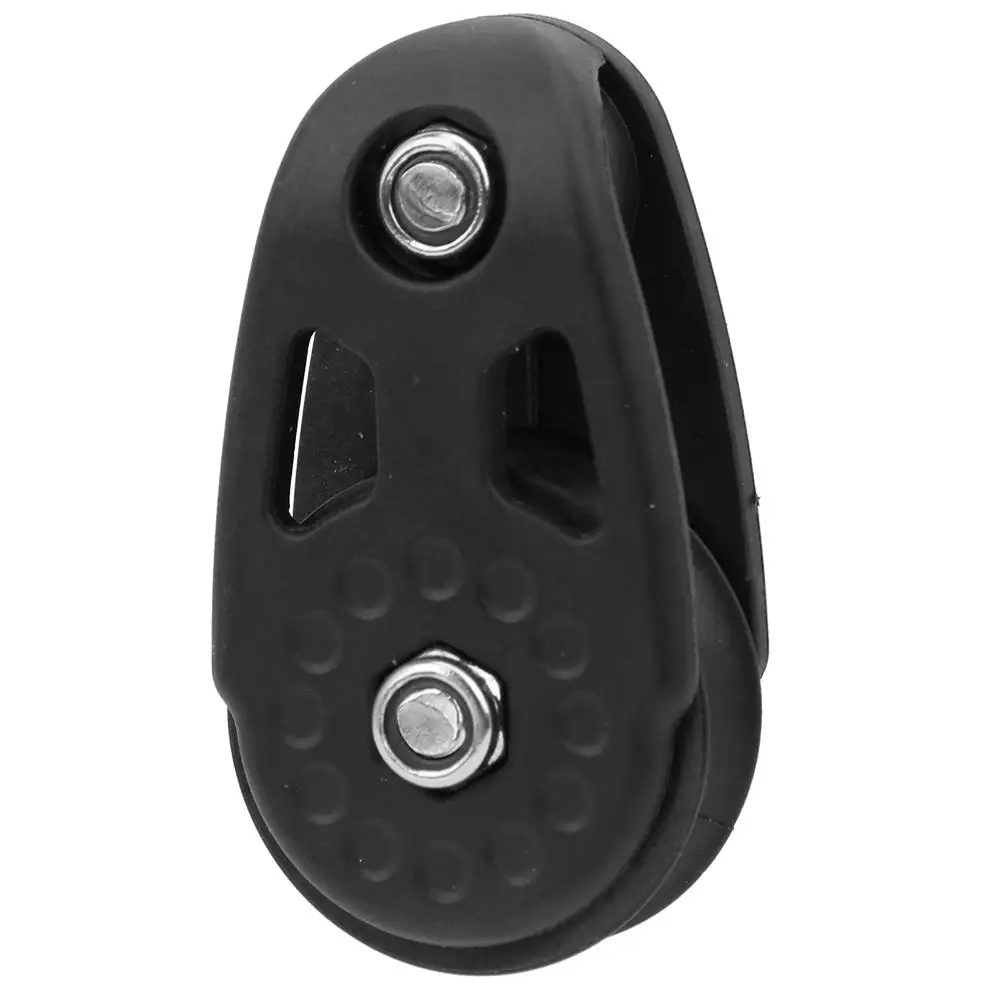 Plastic Single Pulley Block Sheave for kayak Canoe Trolley - Marine Accessories for Easy Transport