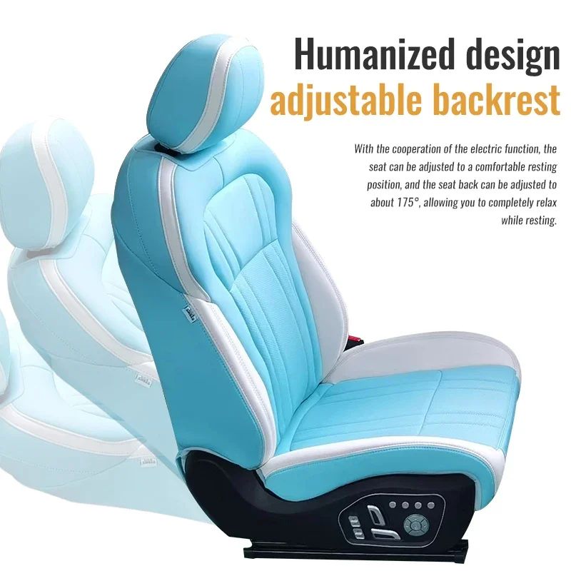 Custom Full Set Leather Car Seat Protector Waterproof Cover Special Car Model Front Rear Sports Style Modified Car Seats
