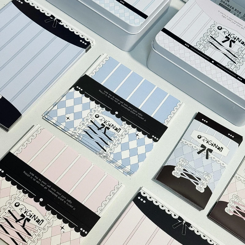 20pcs/set Ins Korean Simplicity Sweet Photocards Holder Sweet Lace Bow Print Photo Card Cover Case Kawaii Photocard Protector