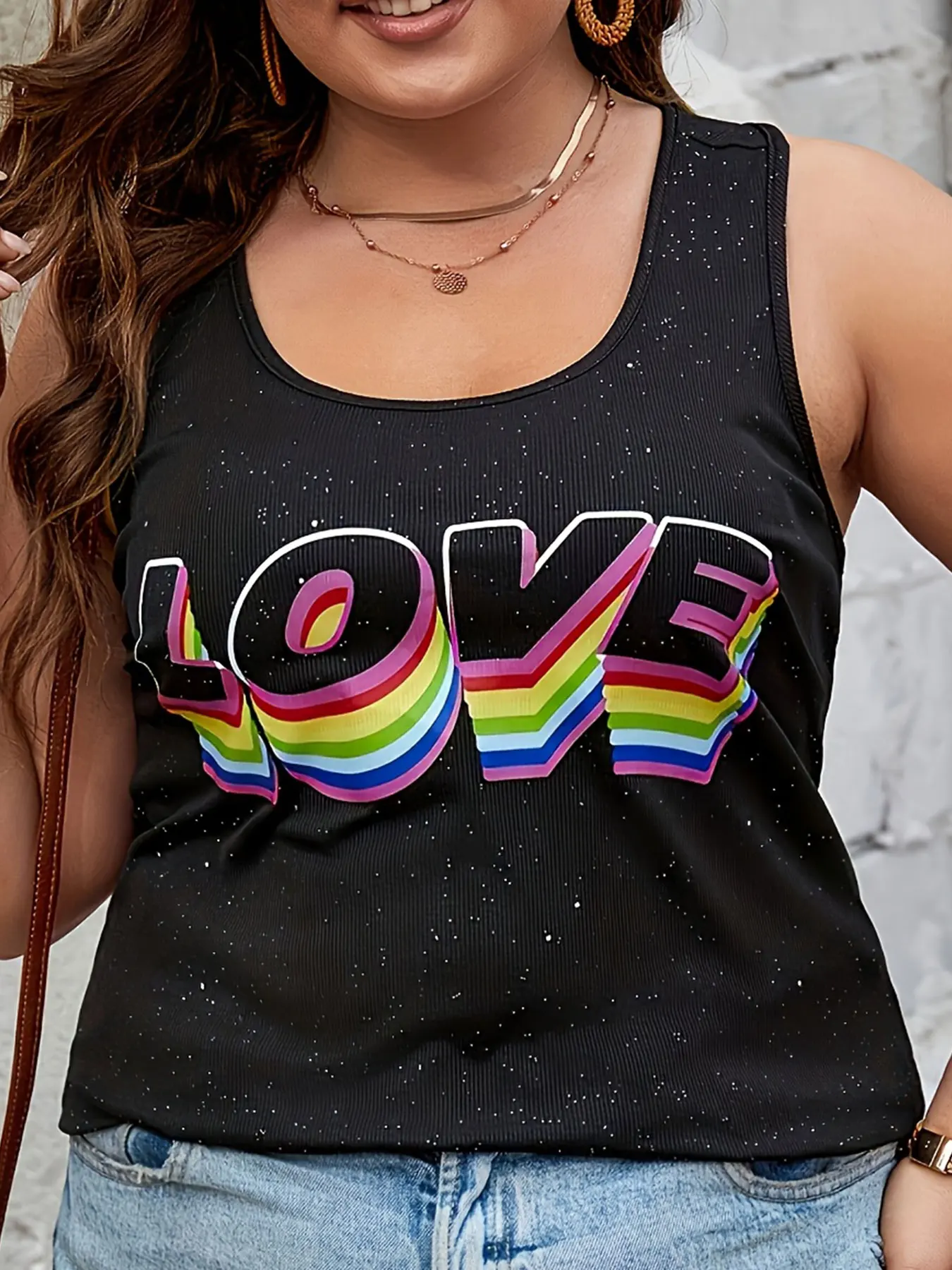 Chaleco tejido de gran tamaño negro para mujer, chaleco tejido de gran tamaño para mujer, chaleco suelto informal adecuado para ropa de verano, negro