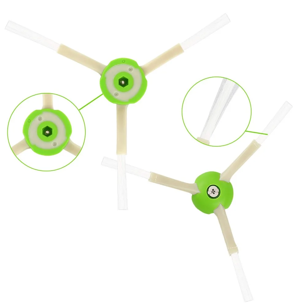 IRobot Roomba i7, E5, E6, Série I, Substituição Robot Aspirador, Peças sobressalentes, Acessórios, Rolo de escova, Escova lateral, Filtro Hepa