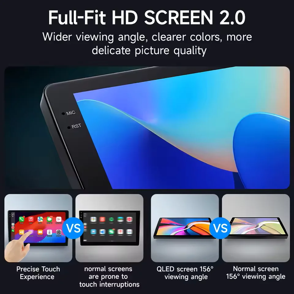 for SEAT Ateca Cupra 2016 - 2021 Android 15 2K QLED Screen 2din Car Radio Multimedia Video Player GPS Carplay Auto 4G RDS DSP BT