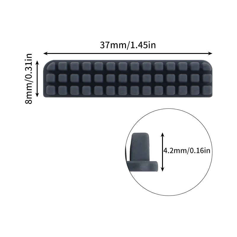 

3Pcs Silicone Nozzle Wiper for Prusa Core One Upgraded Cleaning Pad Tool with Printed Wipe Arm Spare Parts