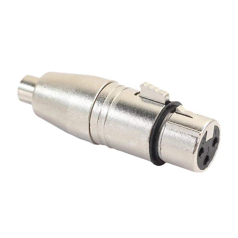 

B48A 4 шт. адаптер XLR к RCA, переходник RCA «мама» на XLR «мама»