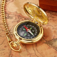 Multifunctional Pocket Retro Watch Flip With Survival Compass 3 Multifunctional Pocket Retro Watch Flip With Survival Compass 3