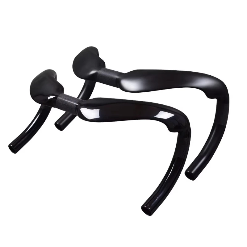 370/385 mm diameter road bicycle handlebar full carbon 31.8 mm
