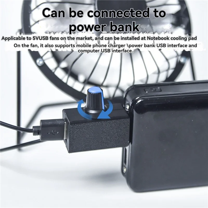 SQPP-2X 5V USB ตัวควบคุมความเร็วพัดลมแรงดันไฟฟ้าโมดูลตัวควบคุมความเร็วมอเตอร์อินเทอร์เฟซ USB-A DIY