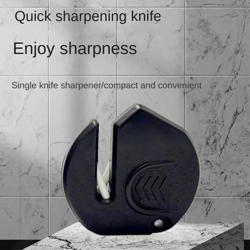 1pcs Knife Sharpener Mini Ceramic Rod Knife Whetstone Sharpener Portable Camping Pocket Sharpening Knives Sharpener Tool