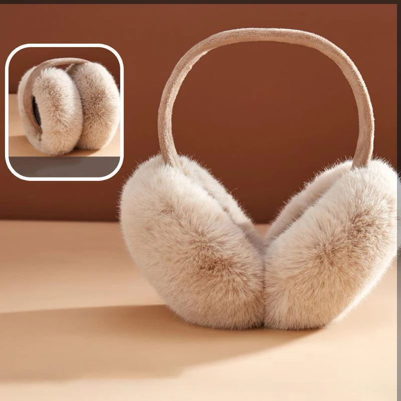 

Earmuffs Winter Warm Earmuffs Soft Plush Ear Warmer Portable Antifreeze Ear Caps Cute Ear Protection Rabbit Marten Ear Muffs