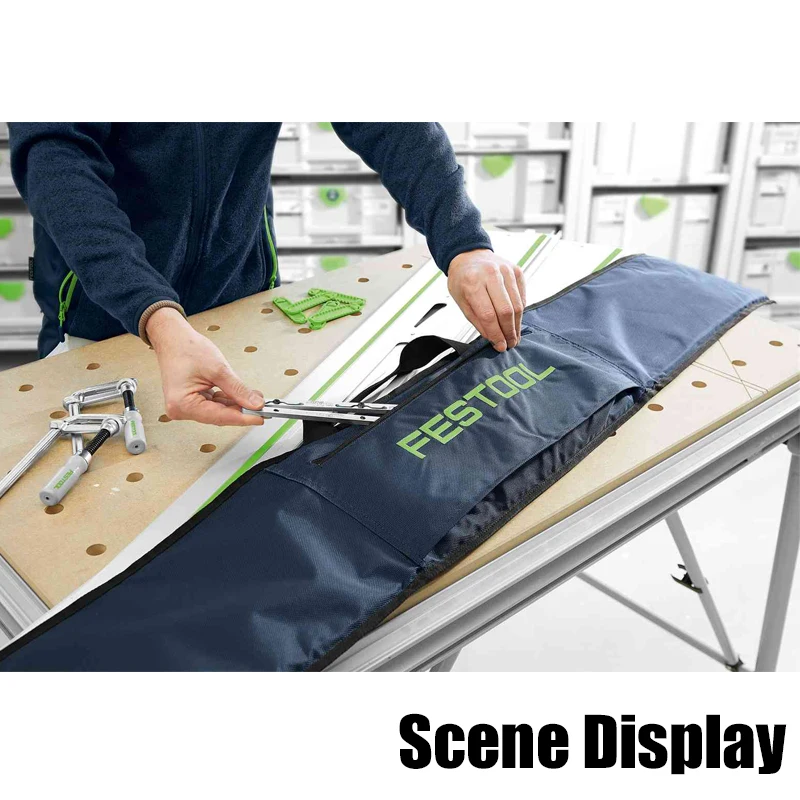 Imagem -04 - Festool-anti Scratch Esfregando Mala Nylon Durável Estrutura Proteção de Armazenamento Transporte fs Guia Rails 466357