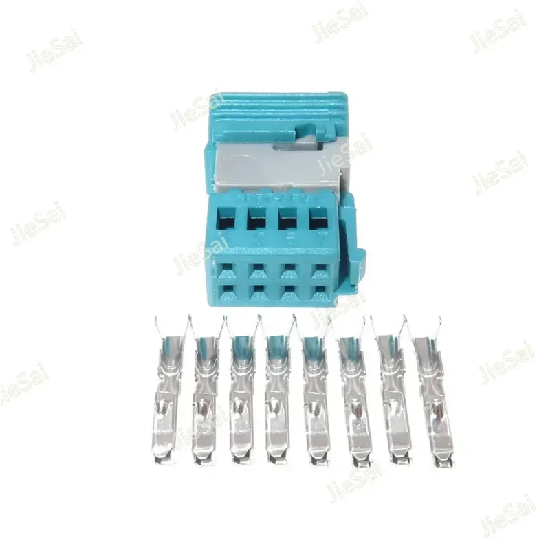 8 Pin 9-965382-2 Auto Reverse Motor Wire Plug Rearview Mirror Motor Cable Connector For VW