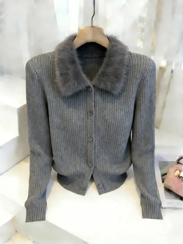 

Модный женский топ весна 2026: облегающий, универсальный, высококачественный, легкий, элегантный, вязаный, с длинным рукавом