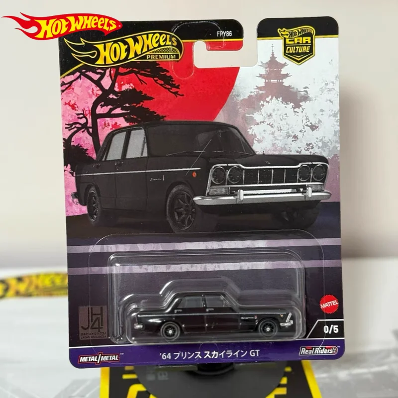 

Original Hot Wheels Premium Car Culture Japan Historics 4 64 Prince Skyline Gt Chase Car 0/5 Cars Models Boy Gifts