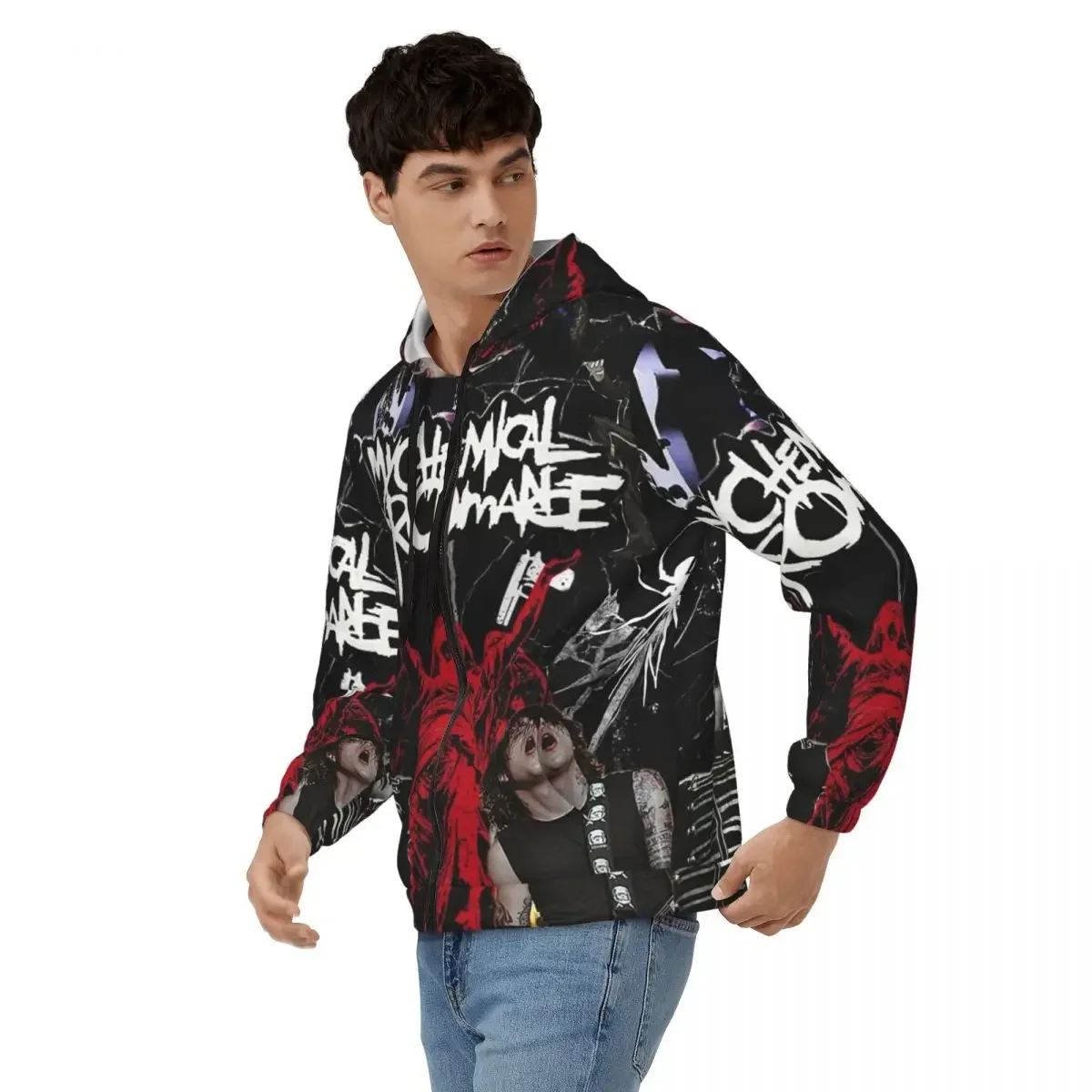 بلدي الكيميائية الرومانسية سستة هوديس الهيب هوب البلوز الخريف الشتاء الرجال النساء بلوزات طويلة الأكمام قمم