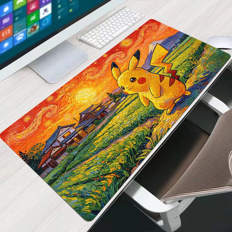 Gaming Laptop Essential Accessories - Podkładka pod mysz anime P-Pikachus Gamer