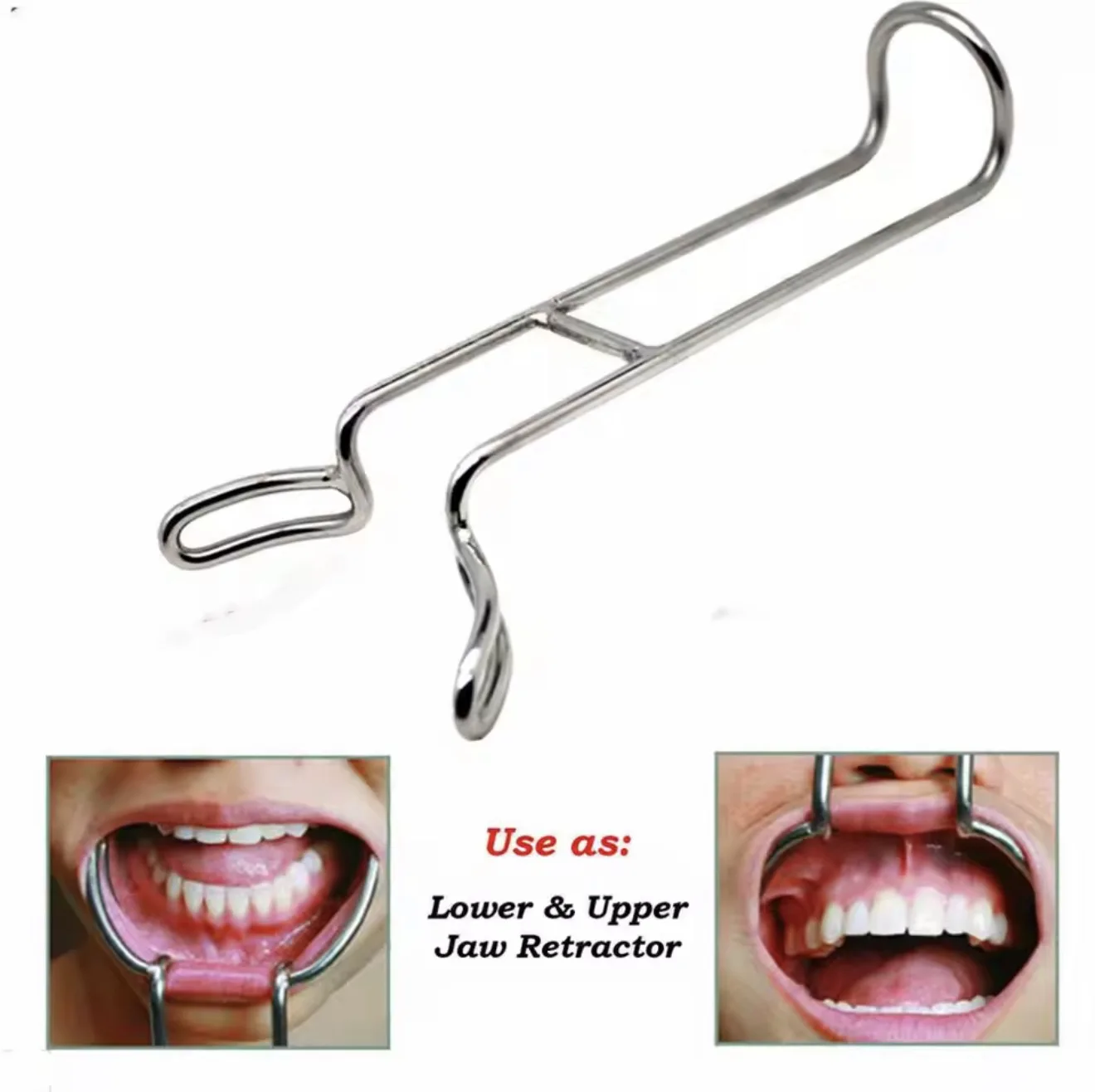 1pc 8cm Large Implant Dental Mouthpiece Dentist Surgery Machine Tool Teeth Opening Teeth Whitening Oral Care Tool
