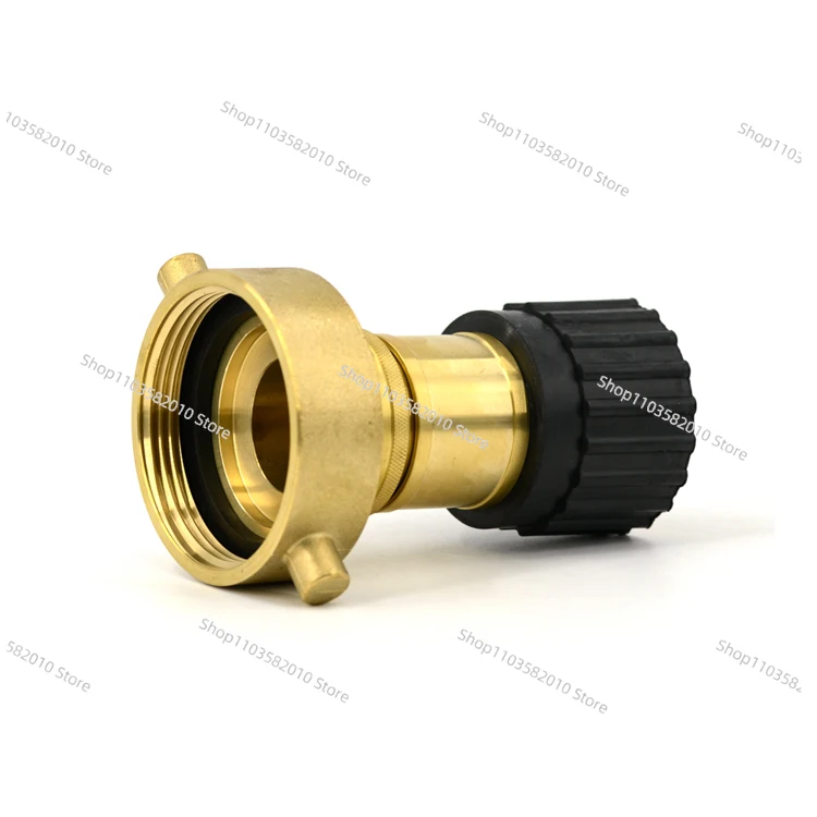 IMPA 330867 Spray sprayed brass short pin lug fire hose nozzle ST048640