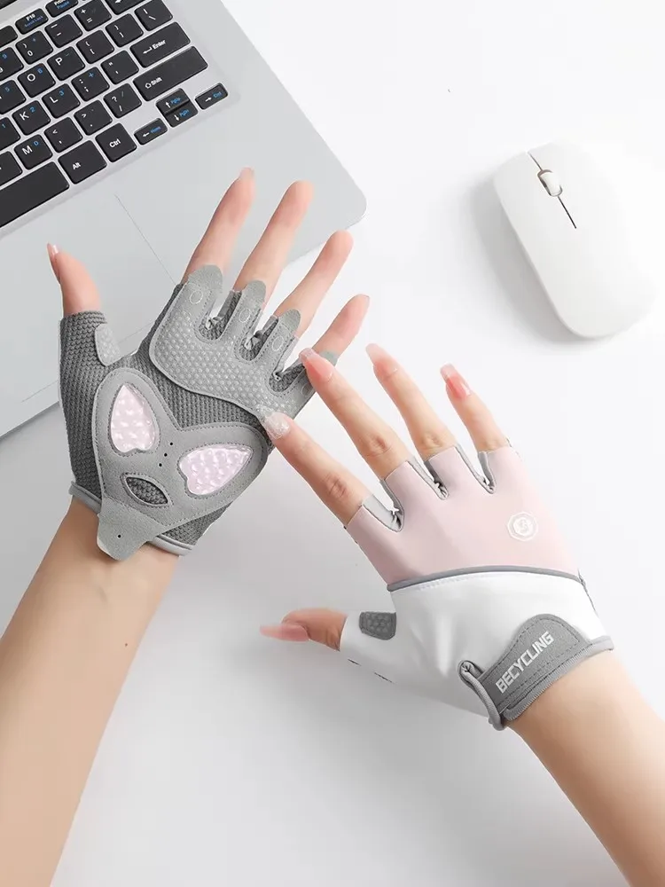 fitness-gloves-women's-thin-dumbbell-kettlebell-training-iron-anti-slip-callus-protection-half-finger-gymnastics-unisex-cycling