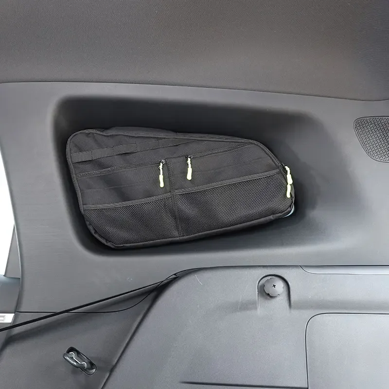 Sac de rangement en tissu Oxford noir pour Changan bleu foncé G318 2024 – 25, sac de rangement pour coffre de voiture, fenêtre latérale, outils de chargement, paquet de rangement, accessoires