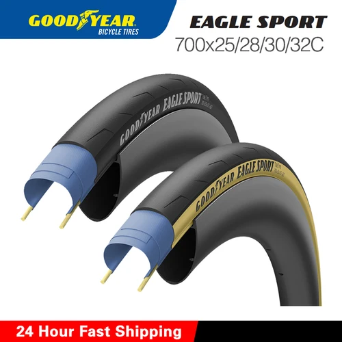 Goodyear Eagle Sport 700X28C neumático de bicicleta de carretera 700X25C cubierta tubo de neumático neumático plegable bicicleta grava accesorios de ciclismo bicicleta