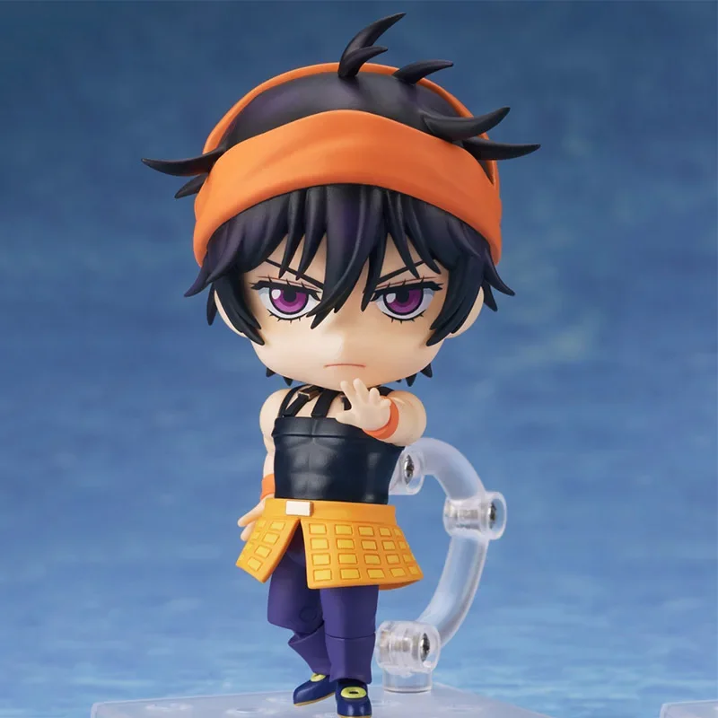 10cm Anime JOJO Figuras de Aventura Bizarra Pannacotta Fugo # 1685 Narancia Ghirga # 1684 Figuras de ação Brinquedos de aniversário modelo PVC