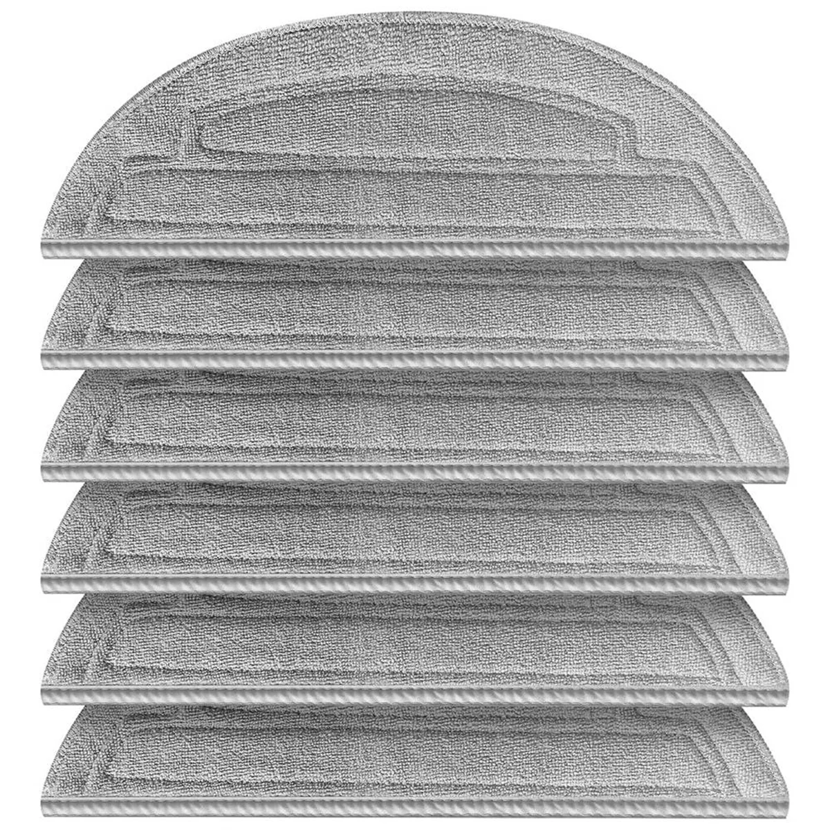 6Pcs Mopping Cloths Replacement Parts for Roborock S8 MaxV Ultra / S8 Max Ultra Robot Vacuum Cleaner Mop Pads