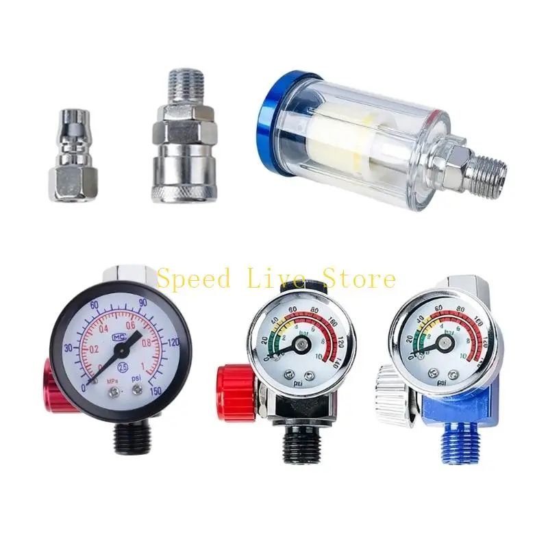 547C Automotive Painting Accessory Plastic Filter Air Oil Water Separator With Regulator Fit Multiple Sprayer Model