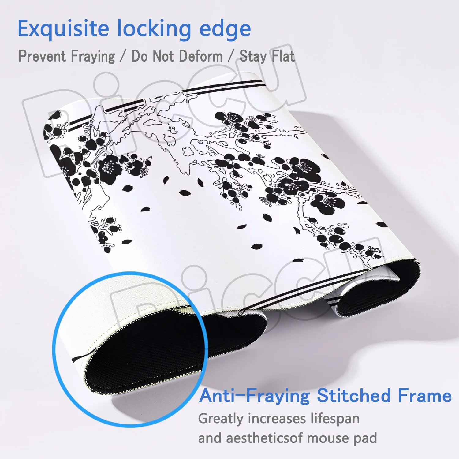 Japan Cherry Blossom Mouse Pad XXL Laptops Gaming Deskmat Sakura PC Mousepad Anime Office Carpet Gamer Keyboard Computer Desks