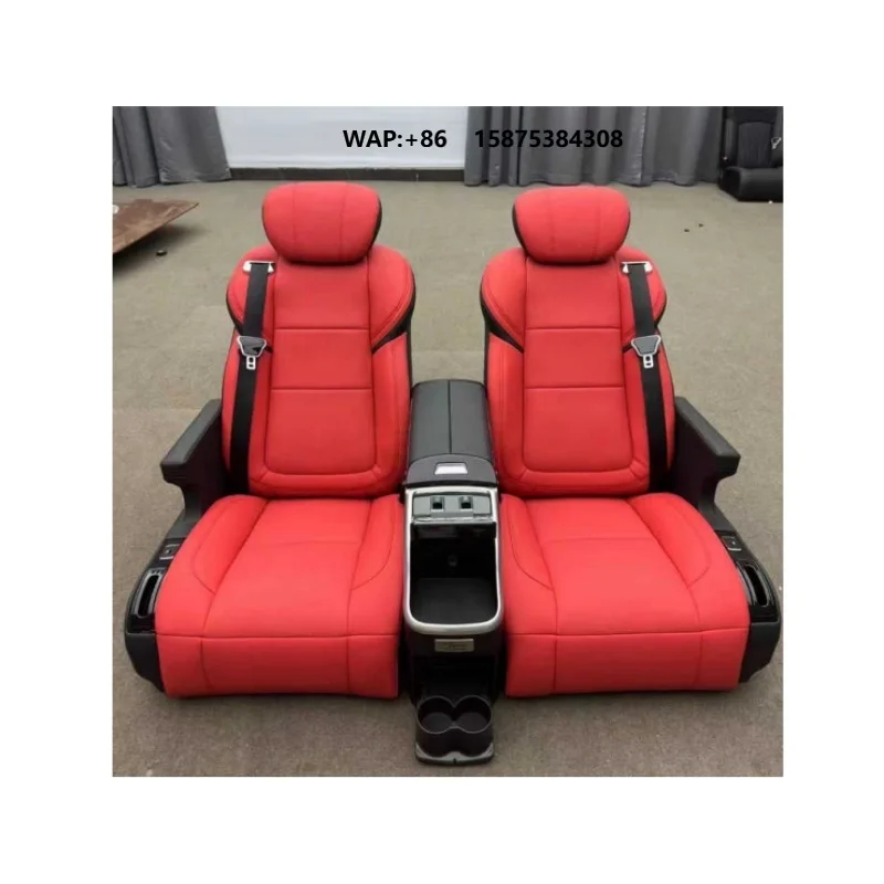 Longever 2023 New Design Car Accessories Luxury Car Seat VIP Rear Seat with Car Refrigerator for ESCALADE