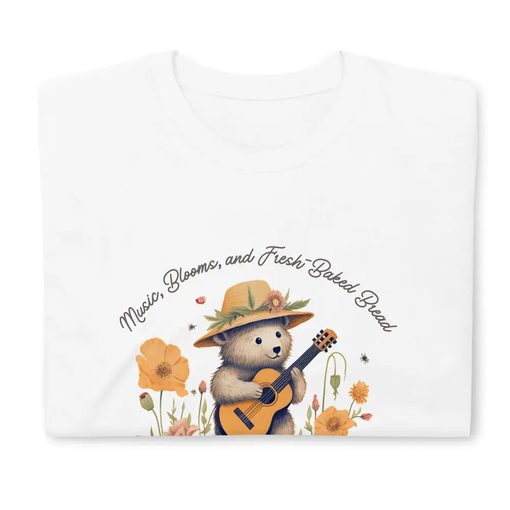 Music, Blooms, and Fresh-Backed Bread T-Shirt