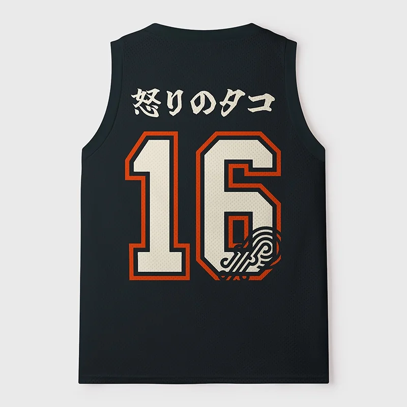 Octopus Hot Selling Sports Vest Printed  Men's Vest Casual Outdoor Sports Women's Same Style Children's Parent-child Outfit Top