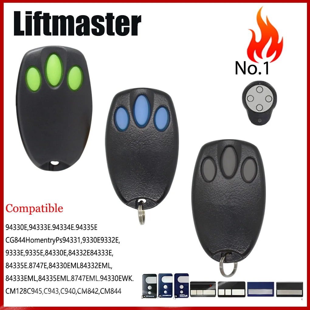 Liftmaster  com 84330e, 94334ce, 94333e, 94335e, 94335e, 9747e, 1a5639-7, 1a5477, 1a6487, 132b23
