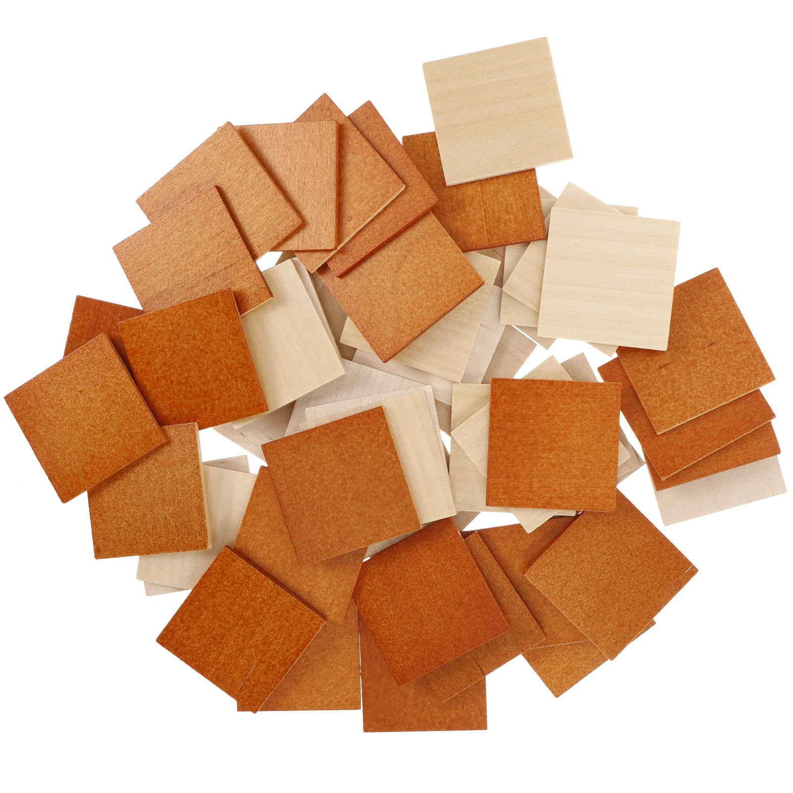 48 Pcs Wooden Checkerboard Dollhouse Floor Miniature Flooring Tiny Accessories Easy Setup Smooth Rustic Design Versatile