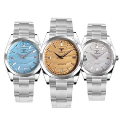 36mm 39mm nh35 pt5000 uhr männer saphirglas 20atm wasserdichte tauch armbanduhr schneeweiß blau zifferblatt edelstahl 2024