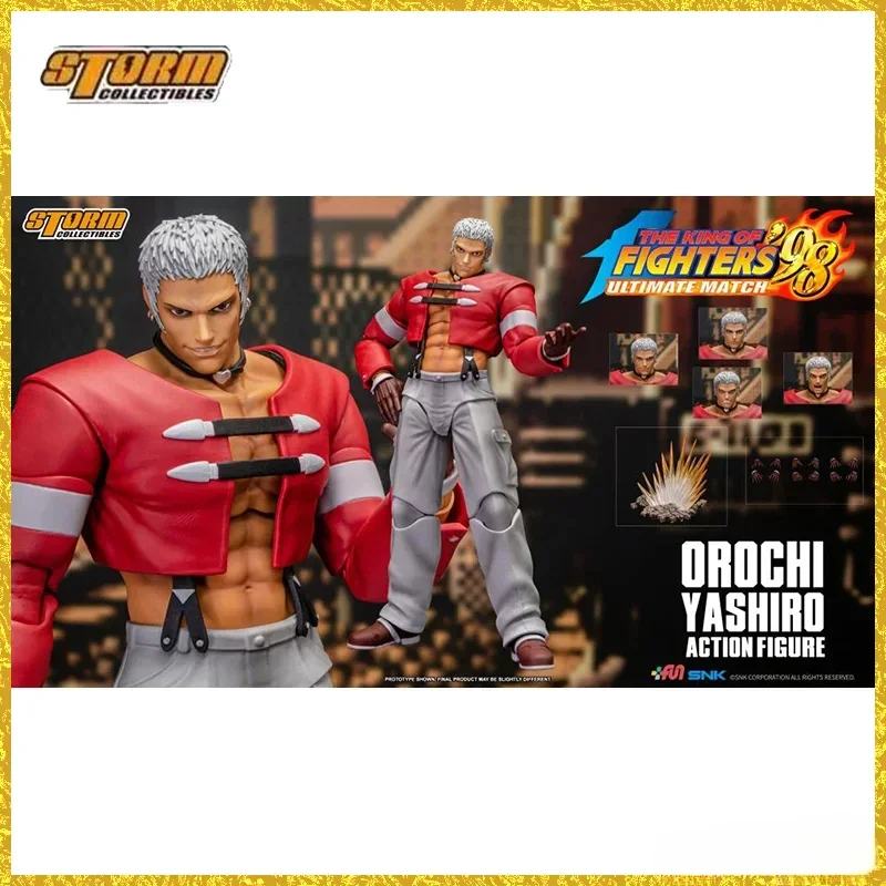 

Original Storm Toys 1/12 The King of Fighters '98 Ultimate Match Orochi Yashiro In Stock Anime Collection Figures Model Toys