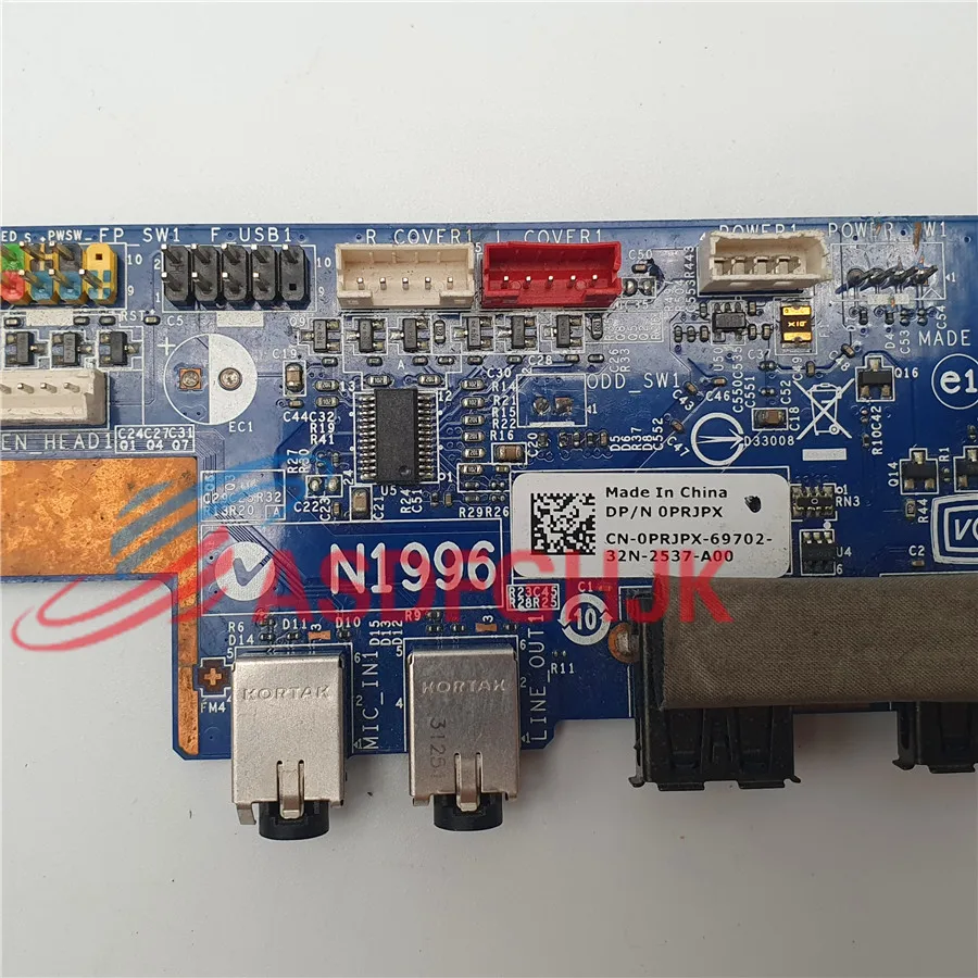 Genuine FOR Dell Alienware X51 USB Audio PCB Controller Board  DP/N 0RJPX  PRJPX CN-0PRJPX   Tested Free Shipping