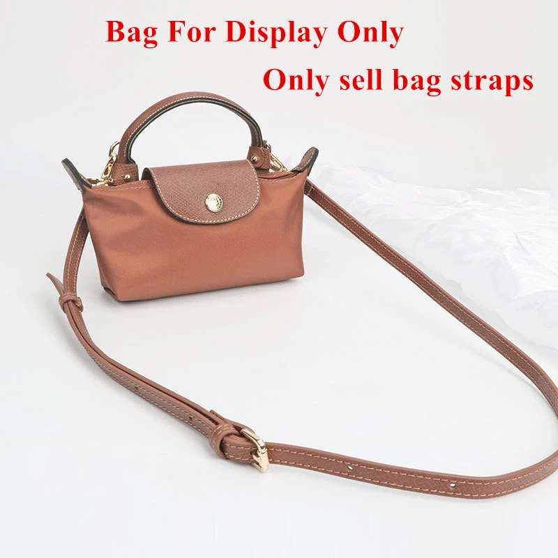 Correa de bolso ajustable larga y hebilla sin perforaciones, conjunto para Longchamp, Mini bolso, modificación mejorada, accesorios para bolso de