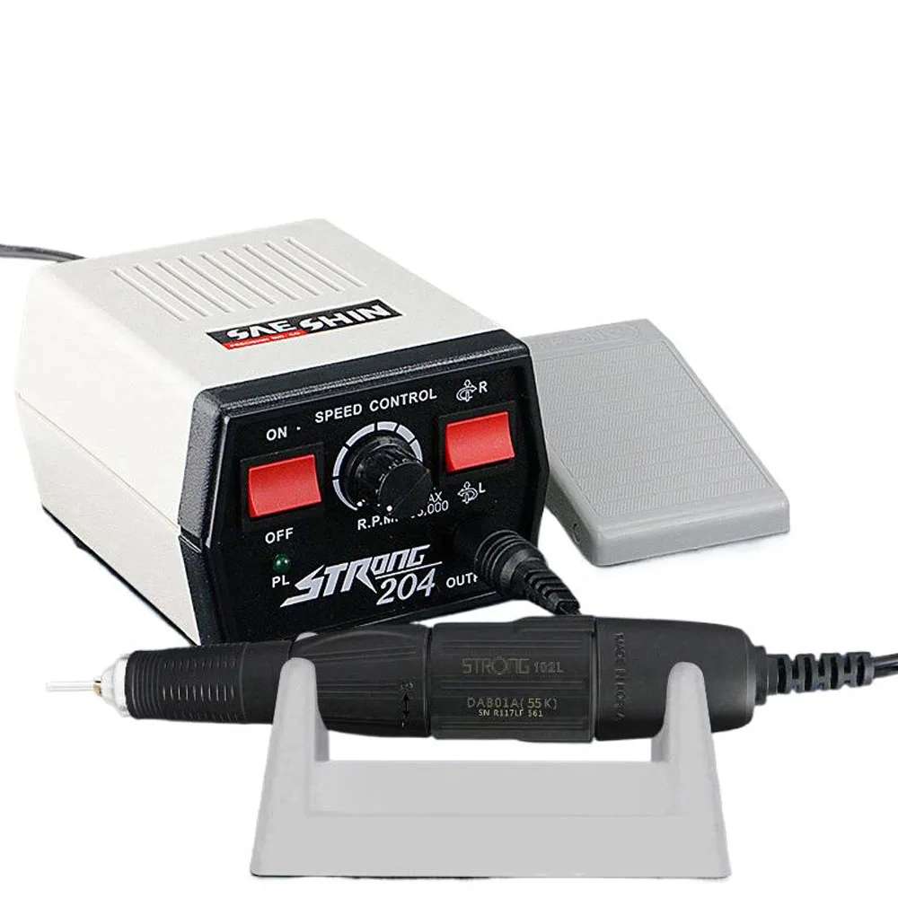 Imagem -04 - Máquina de Moagem e Polimento de Unhas Lixa de Unhas Máquina de Gravura de Pedra Dental Pedicure 65w 35000 Rpm