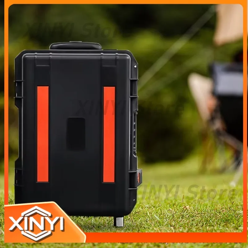 For Esun 2000W Trolley Case Portable Power Station 25.6V 75Ah LiFePO4 Battery Outdoor Solar Power Generation System