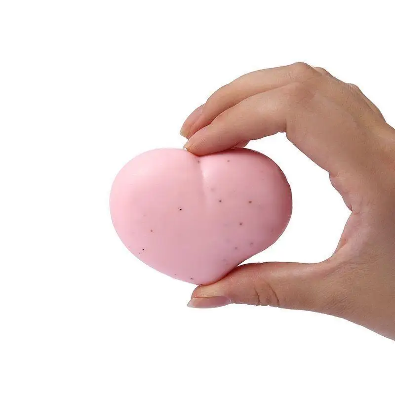 New Peach PP Soap Bar Deep Cleansing Oil Control Face Body SoapGentle Purifying Handmade Soap For Smooth Soft SkinDaily Bathing