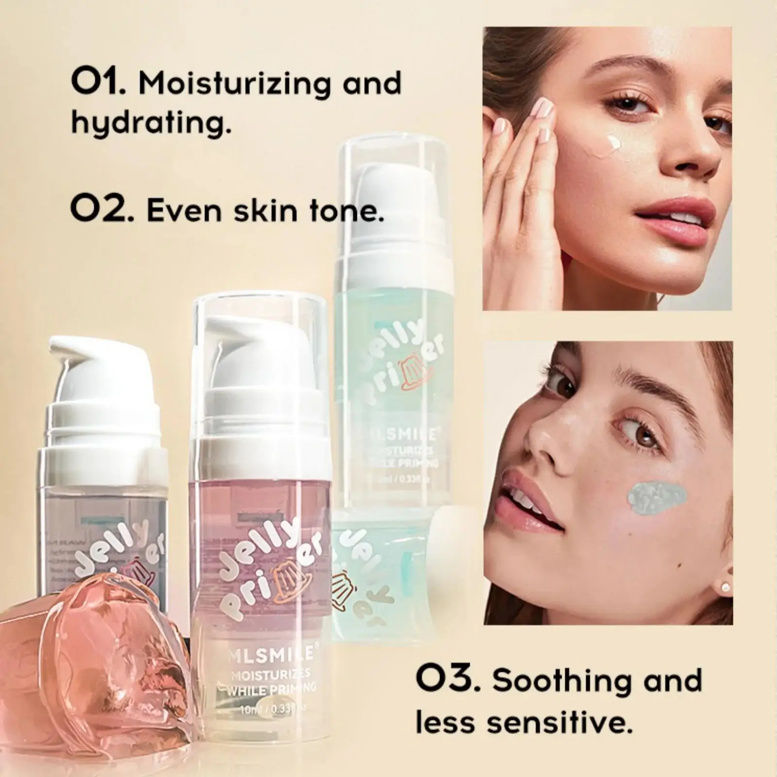 Long Lasting Makeup Set Oil Control Loose Powder Matte Primer Liquid Foundation Concealer Moisturizing Flawless Base