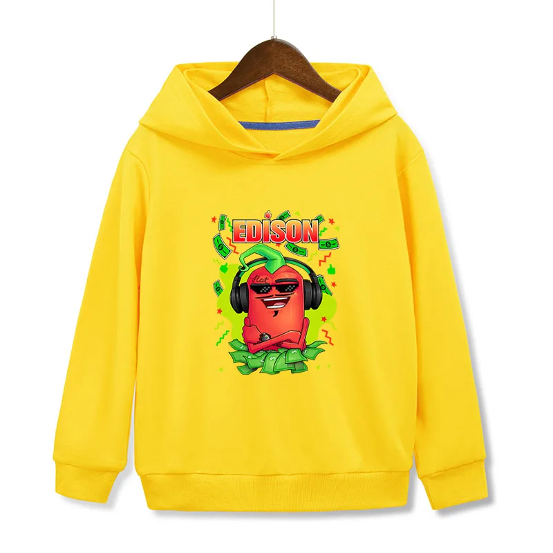 اديسون Pts الأطفال هوديس الفتيان الفتيات رقيقة البلوز بلوزات بلايز القطن ربيع الخريف طويلة الأكمام ملابس الطفل الصبي #4