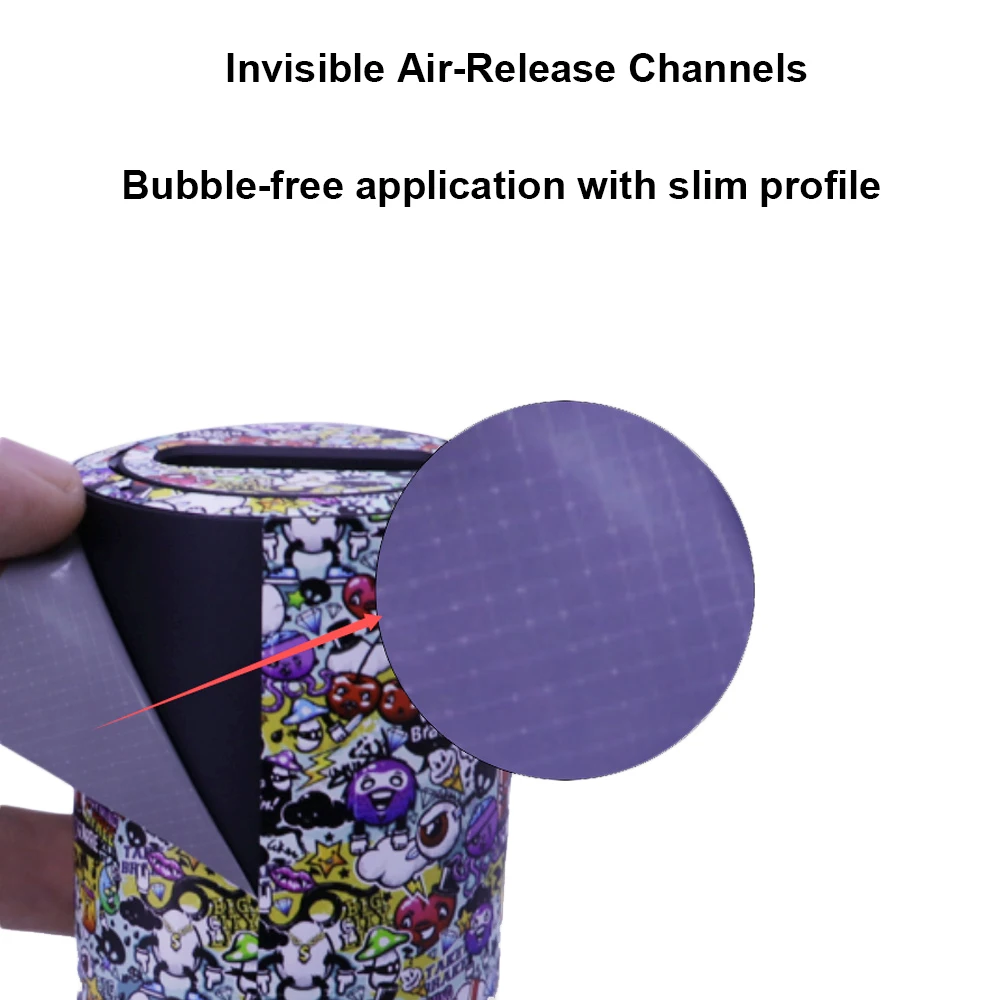 

Colorful Sticker for Insta360 Wave Ai ,Waterproof PVC Sticker for Camera Protection, Scratch-Proof Cover Accessories