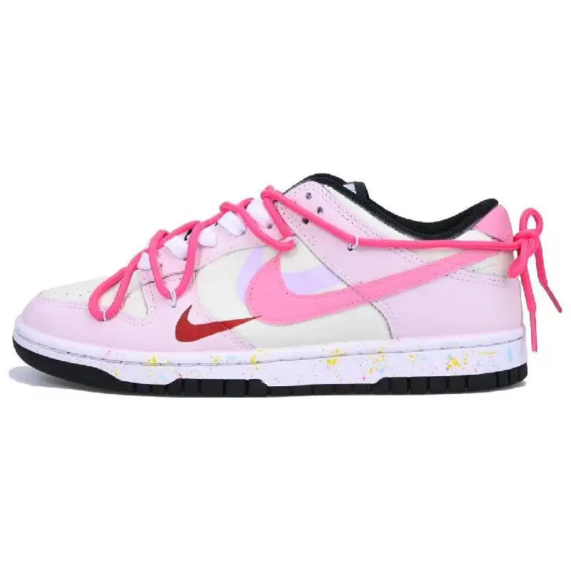 【Customize】Nike Dunk Skateboarding Shoes Women's Sneakers shoes FD4623-131