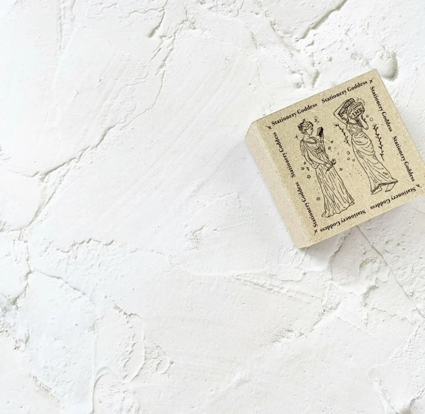 Taiwan Pion Original, Stationery Muse 2 Pieces, JOURNAL Stamp, Seal Set