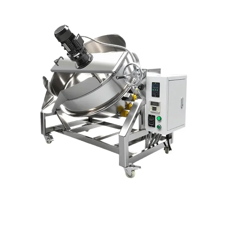 Fully automatic upgrade of electric heating sandwich pot, hot pot base, jelly mixer, watercress meat sauce, fried flour,