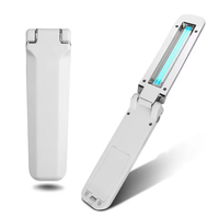 Germicidal Lampe Sterilization Handheld Lamp USB Powered UV UVC Quartz Lamp Sensor Sterilization Ultraviolet Light Disinfectant