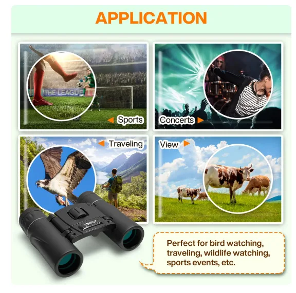 3000X22 Binocular High Definition Telescope High Magnification Outdoor Activities Camping Mountain Climbing Portable