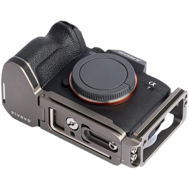 Suitable for Sony A7M4 special L-type fast-loading board, compatible with A1 A7S3 half rabbit cage, hand