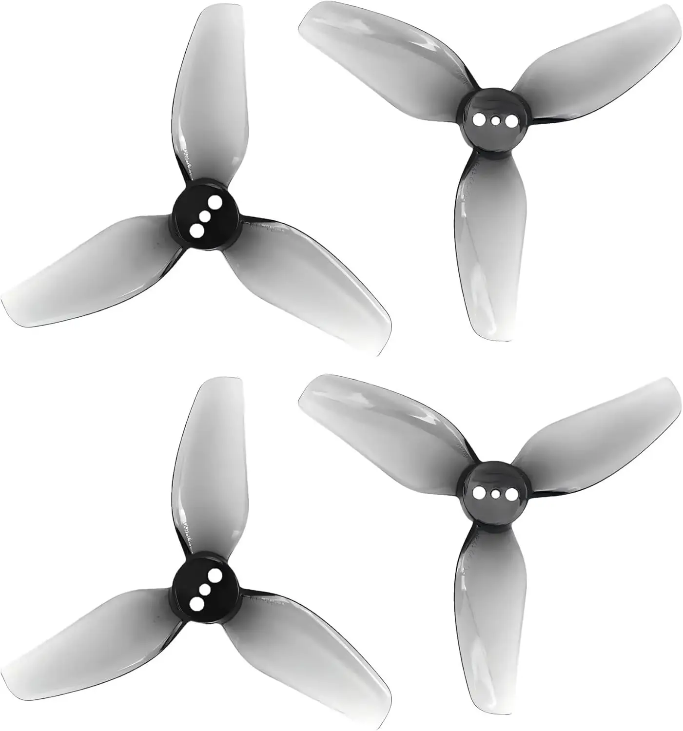 HQProp RT2.5X2.1X3 Grey 2.5 Inch 3-Blade Polycarbonate Propellers 10CW 10CCW for FPV Quad